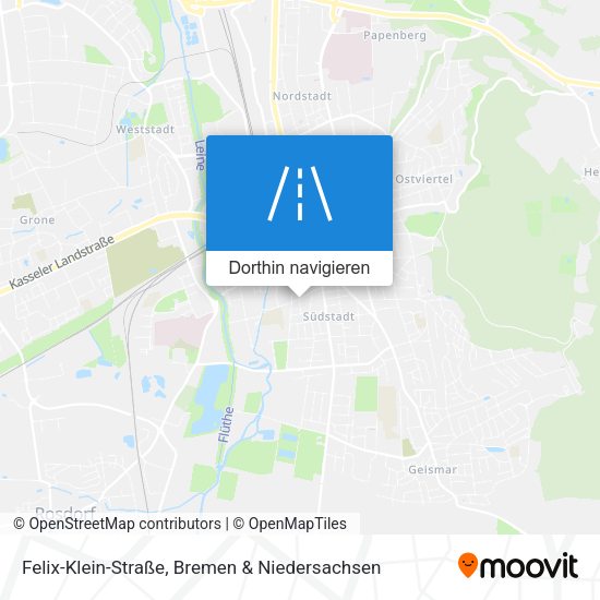 Felix-Klein-Straße Karte