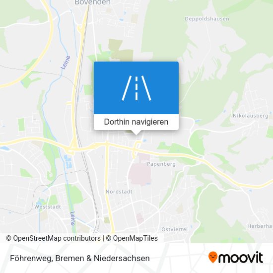 Föhrenweg Karte