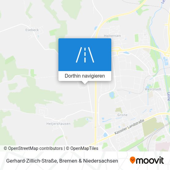 Gerhard-Zillich-Straße Karte