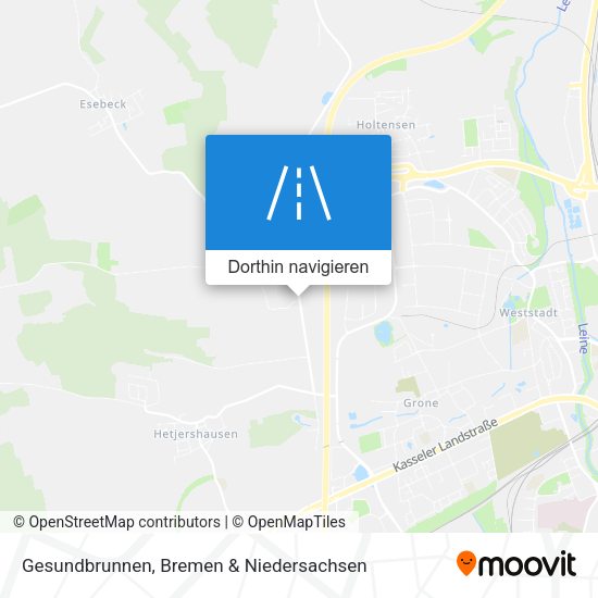 Gesundbrunnen Karte