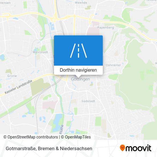 Gotmarstraße Karte