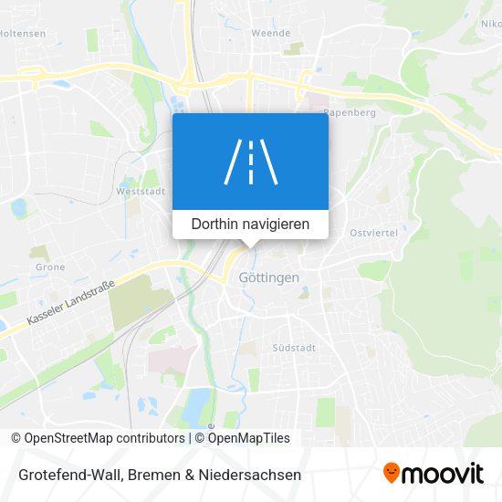 Grotefend-Wall Karte