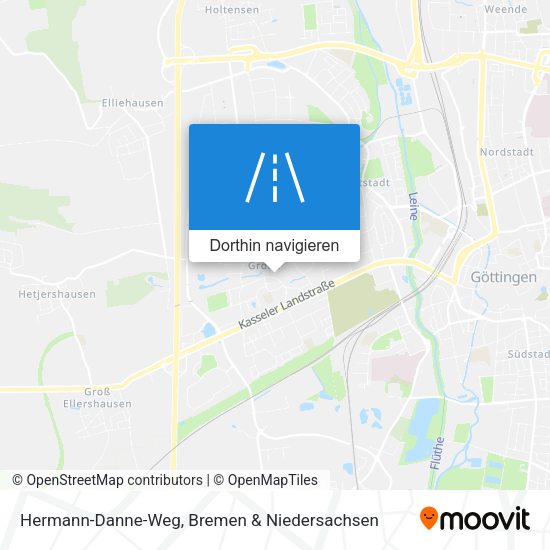 Hermann-Danne-Weg Karte