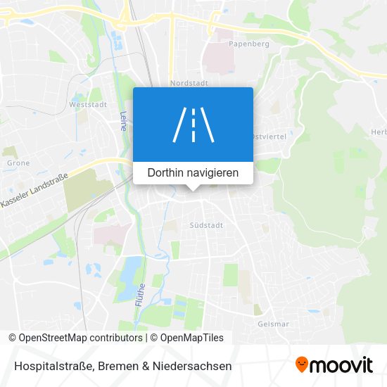 Hospitalstraße Karte