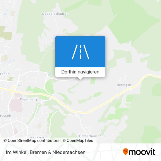 Im Winkel Karte