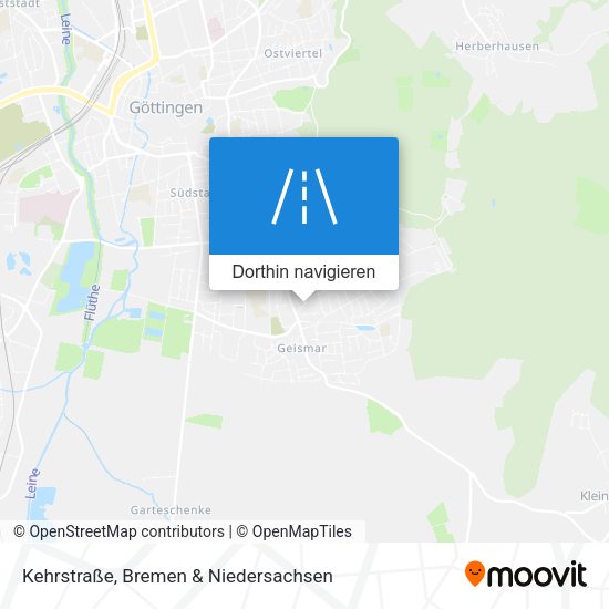 Kehrstraße Karte