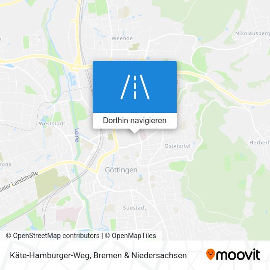 Käte-Hamburger-Weg Karte