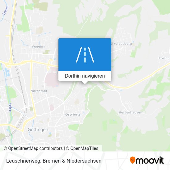 Leuschnerweg Karte
