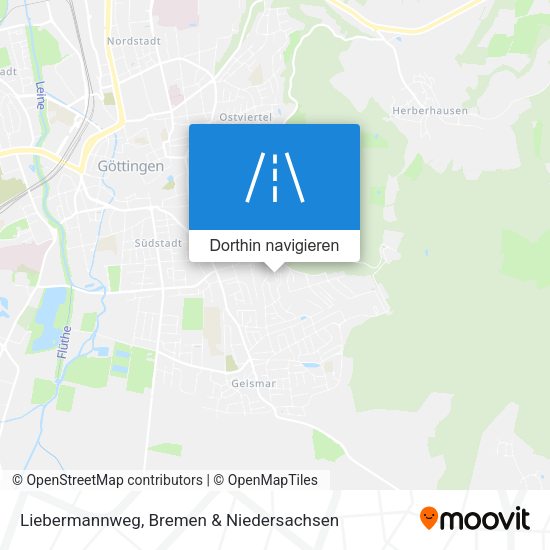 Liebermannweg Karte