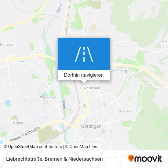 Liebrechtstraße Karte