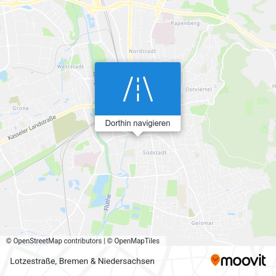 Lotzestraße Karte