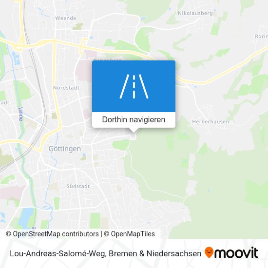 Lou-Andreas-Salomé-Weg Karte