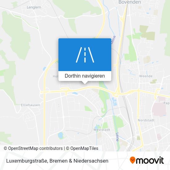 Luxemburgstraße Karte