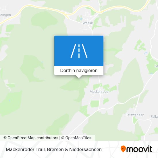 Mackenröder Trail Karte
