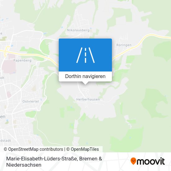 Marie-Elisabeth-Lüders-Straße Karte