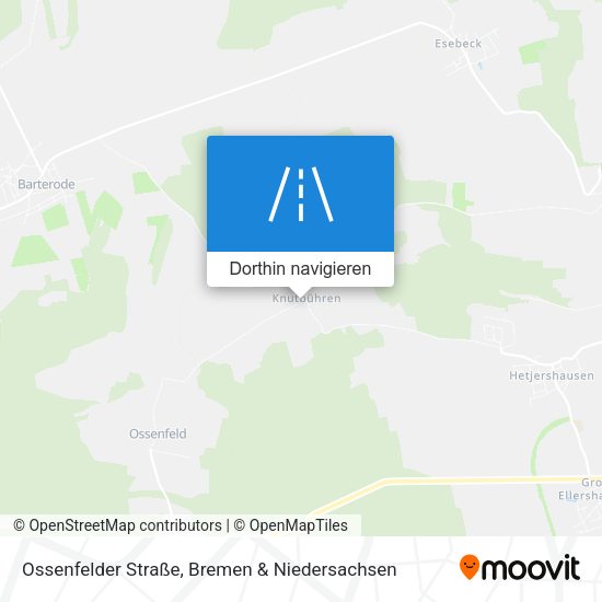 Ossenfelder Straße Karte