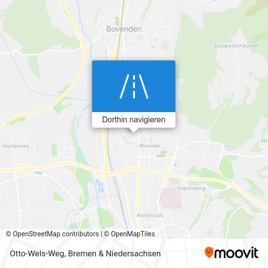 Otto-Wels-Weg Karte