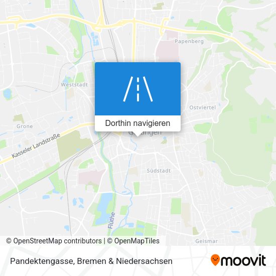 Pandektengasse Karte