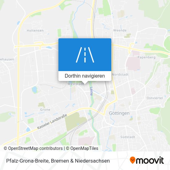 Pfalz-Grona-Breite Karte