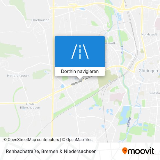 Rehbachstraße Karte