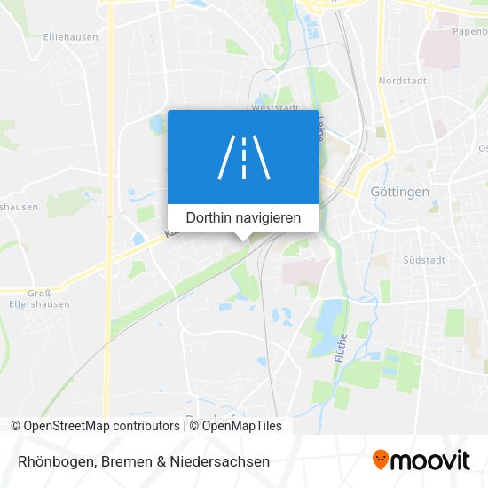 Rhönbogen Karte