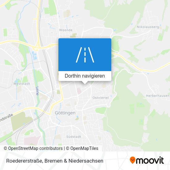 Roedererstraße Karte