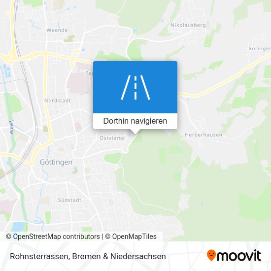 Rohnsterrassen Karte