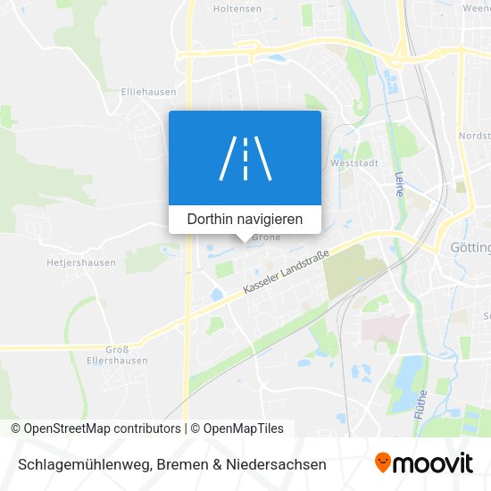 Schlagemühlenweg Karte
