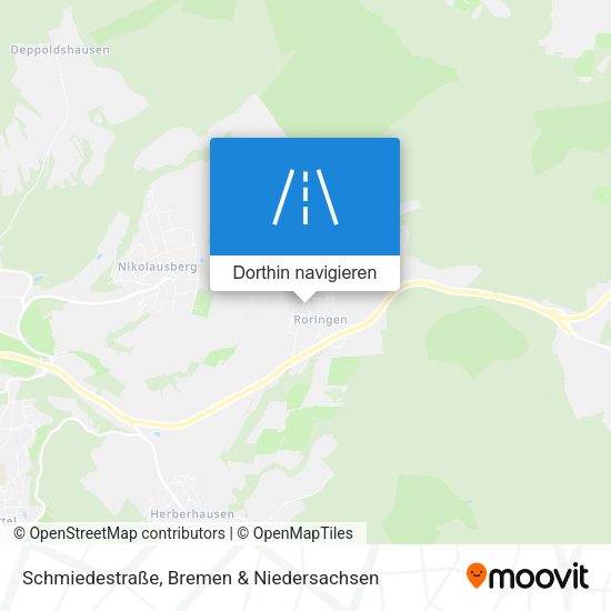 Schmiedestraße Karte