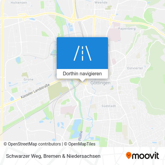 Schwarzer Weg Karte