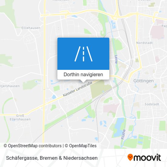 Schäfergasse Karte