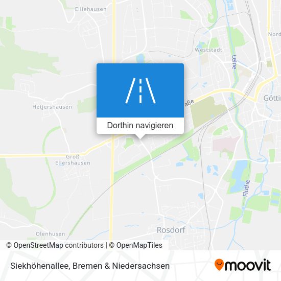 Siekhöhenallee Karte