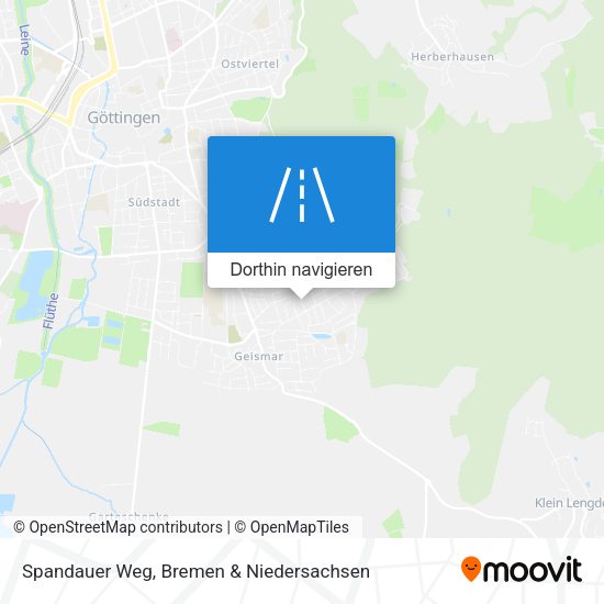 Spandauer Weg Karte