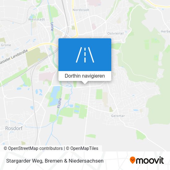 Stargarder Weg Karte
