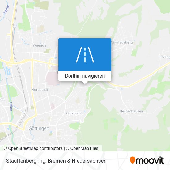 Stauffenbergring Karte