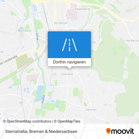 Sternstraße Karte