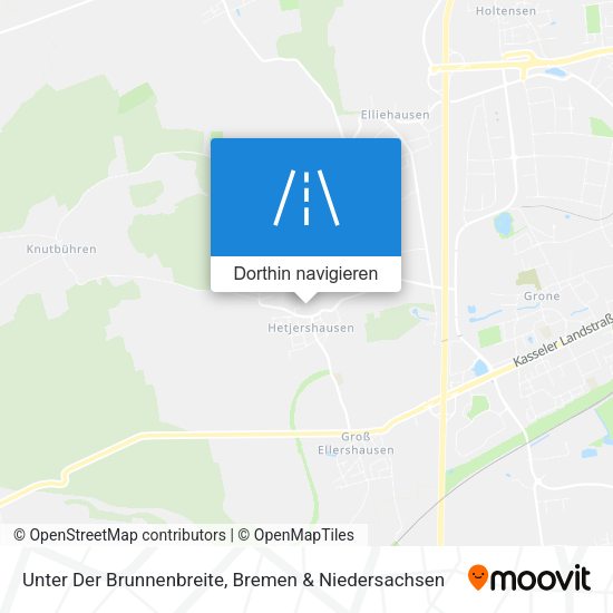 Unter Der Brunnenbreite Karte