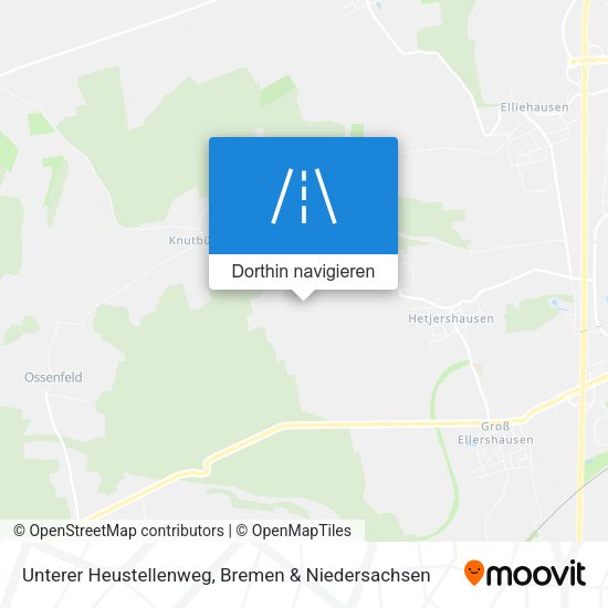 Unterer Heustellenweg Karte