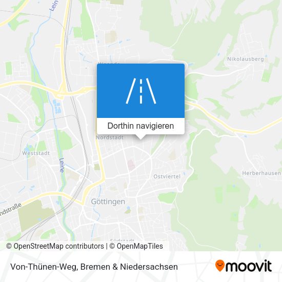Von-Thünen-Weg Karte