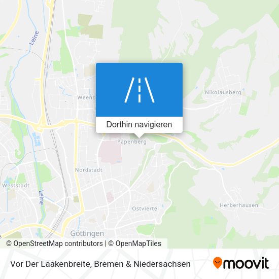 Vor Der Laakenbreite Karte