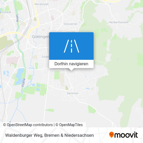 Waldenburger Weg Karte