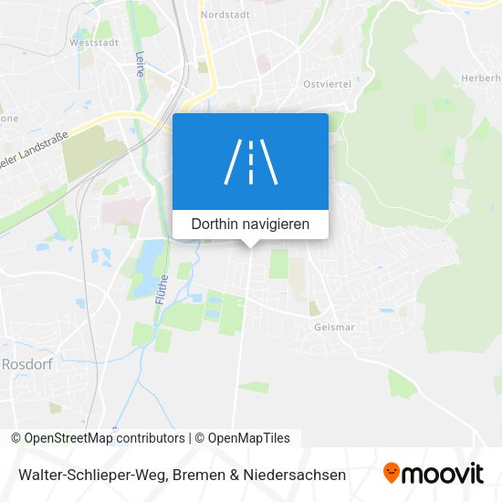 Walter-Schlieper-Weg Karte