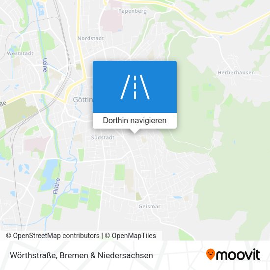 Wörthstraße Karte