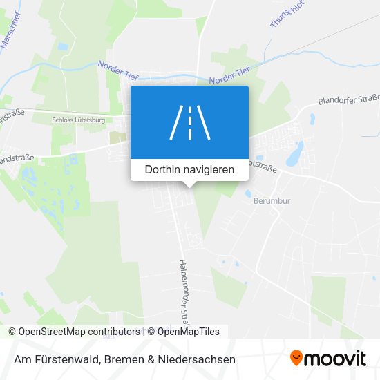 Am Fürstenwald Karte