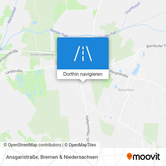 Ansgaristraße Karte