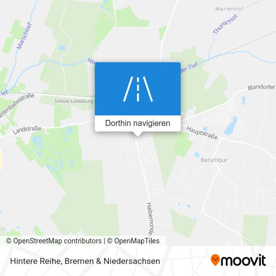 Hintere Reihe Karte