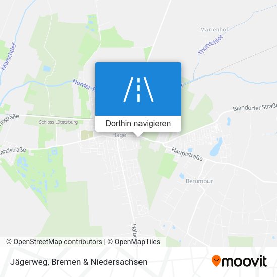 Jägerweg Karte