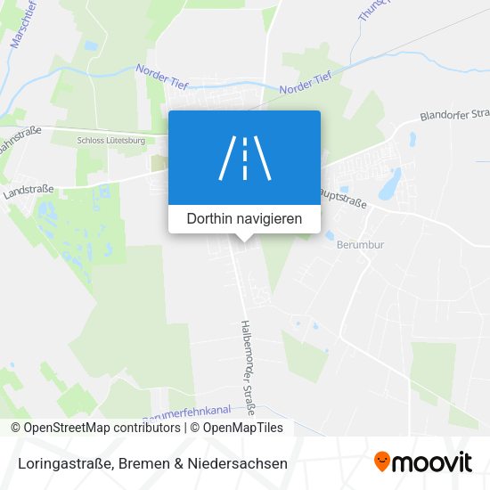 Loringastraße Karte