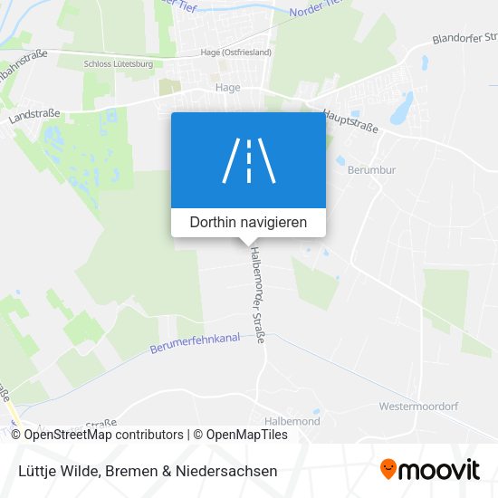 Lüttje Wilde Karte