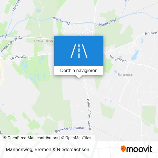 Mannenweg Karte